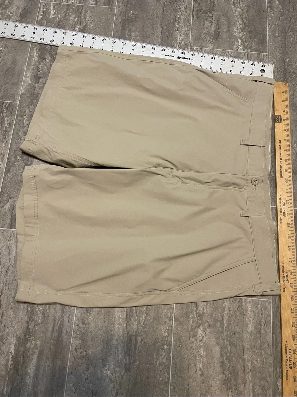 Men's Eddie Bauer Tech Traveler Shorts Size 40 95% Nylon 5% Spandex